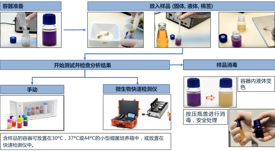 微生物快速檢測系統檢測流程 微生物快速檢測系統檢測流程